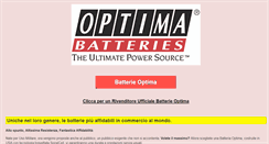 Desktop Screenshot of batteriaoptima.com