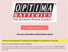 Tablet Screenshot of batteriaoptima.com